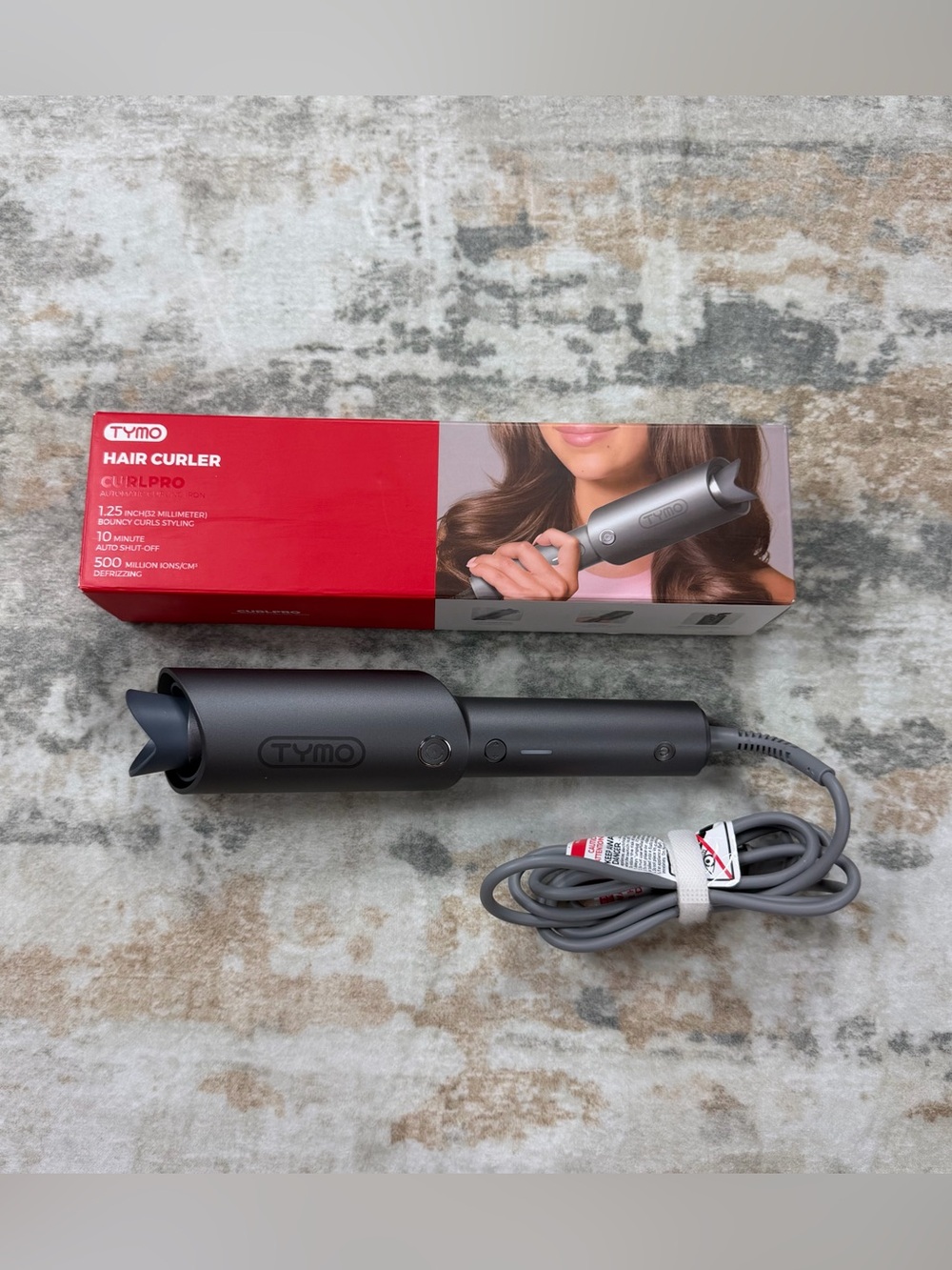 NEW TYMO Automatic Rotating Curling Iron 1.25”